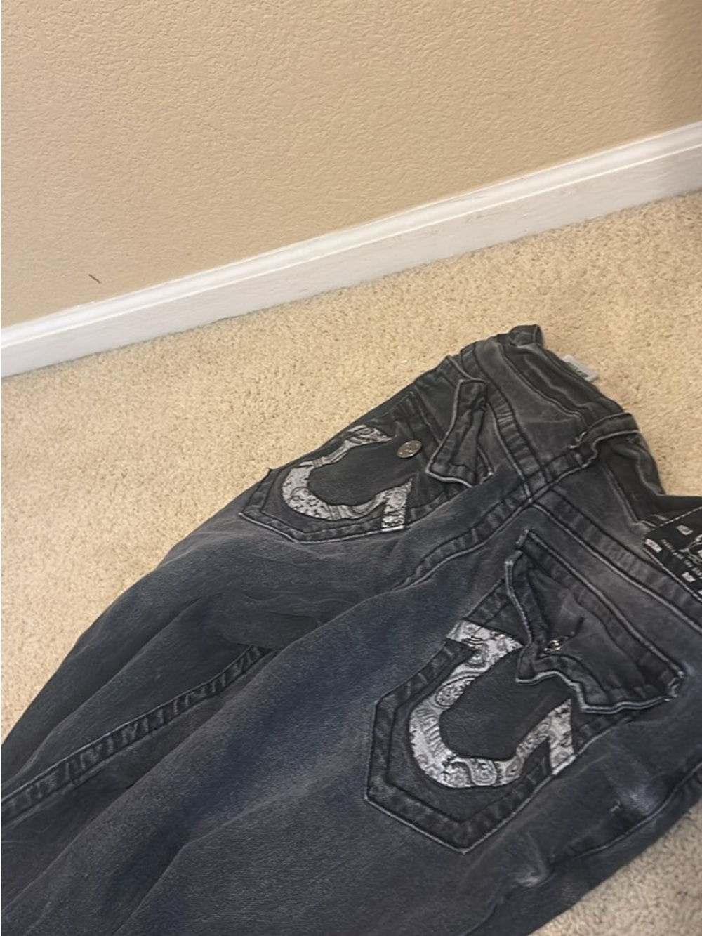 Jordan 5’s and true religion jeans